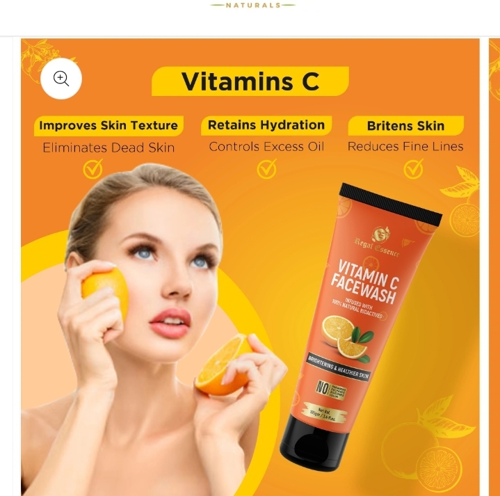 Vitamin C Facewash For Skin Whitening-100ml